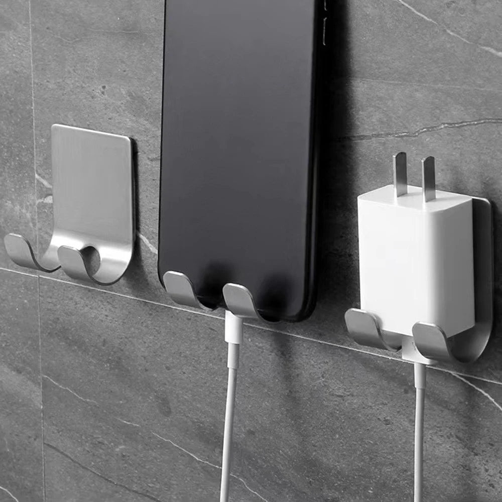 2pcs Razor Holder 304 Stainless Steel Men Shaving Shaver Razor Stand