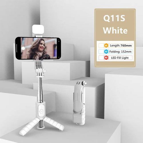 NEW Portable Tripod for Mobile Phone Selfie Stick With Telescopic