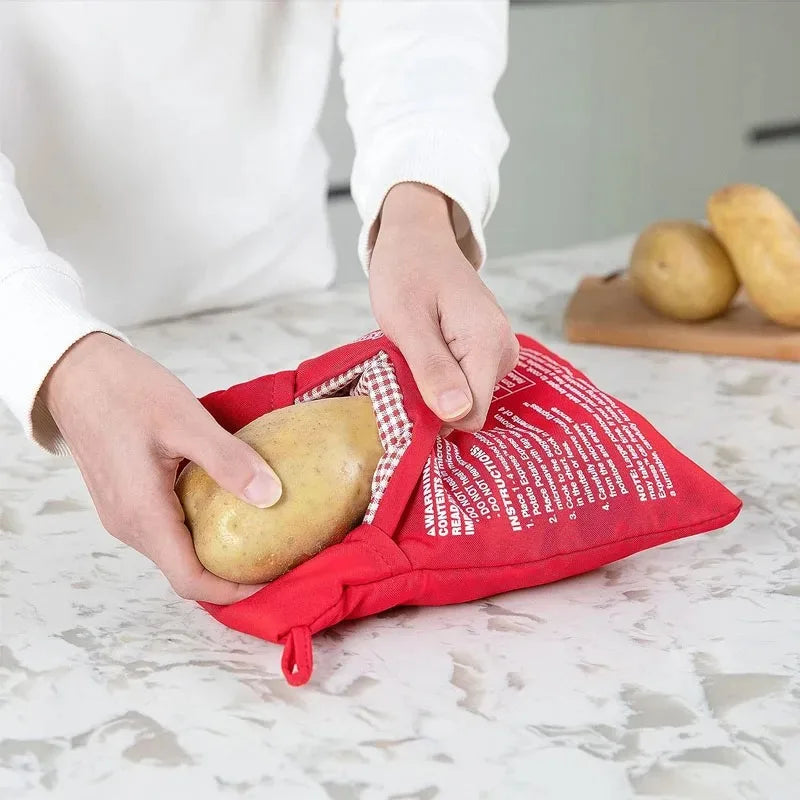 Microwave Potato Bag Reusable Express Microwave Potato Cooker Bag