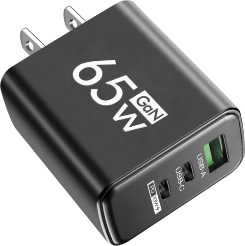 Total 65W GaN USB C Charger PD Fast Quick Charging Type C Mobile Phone