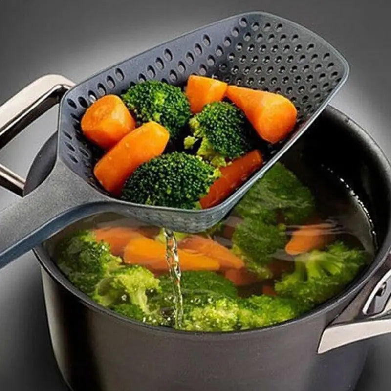 Strainer Spoon Large Funnel Fried Food Strainer Vegetable Food Water