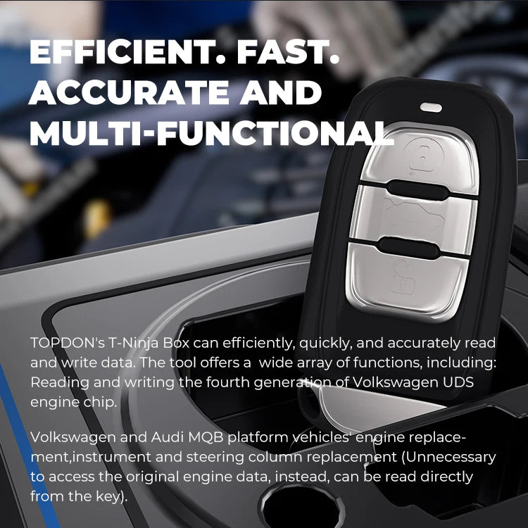 TOPDON T-Ninja Box Obd2 Smart Pro Car Key Programmer Device Car