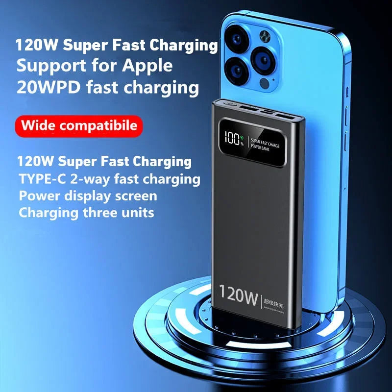 Xiaomi 120W Power BankSuper Fast Charging 200000mAh Ultralarge