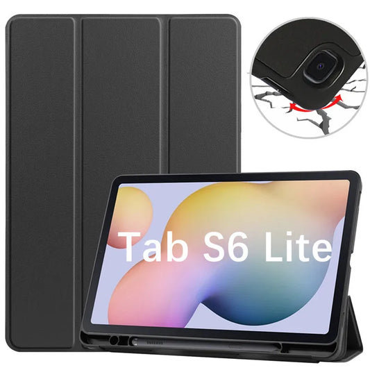 For Samsung Galaxy Tab S6 Lite 10.4 Stand Cover for Samsung Tab S6