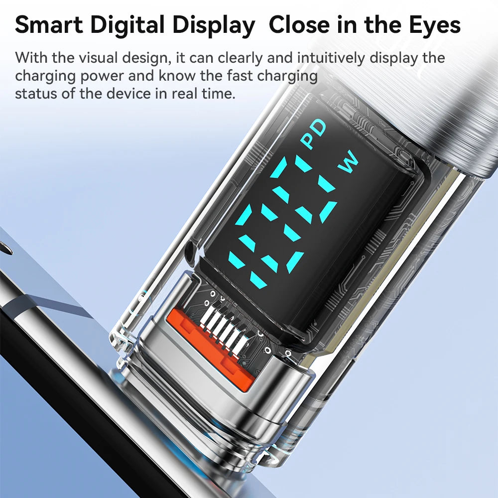 Toocki Type C to Type C Cable 100W PD Display Fast Charging Charger