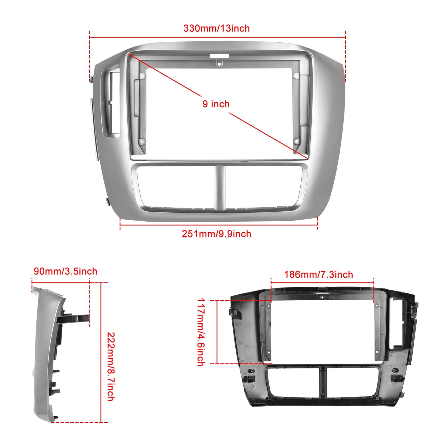 Car Radio Multimedia Navigation Stereo Head Unit Screen Android 14 For