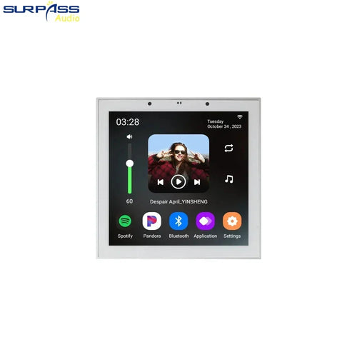 Smart Home Wall Amplifier Android 11 System 8ohm 4 Inch Tuya WiFi