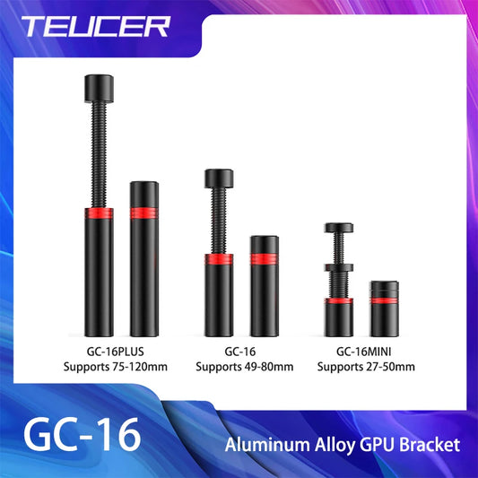 TEUCER GC-16 Graphics Card GPU Holder Magnetic Video Card Bracket