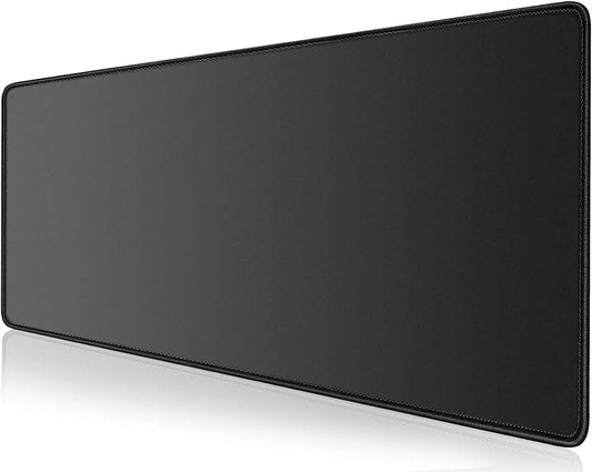 XXL Mouse Pad Black Mousepad Gamer Lager Computer PC Desk Mat 900X400