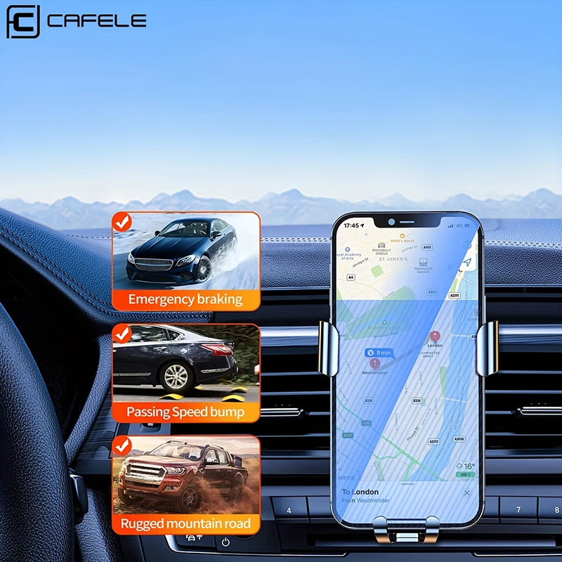 CAFELE Phone Holder For Car Air Vent Cell Phone Car Mount Universal
