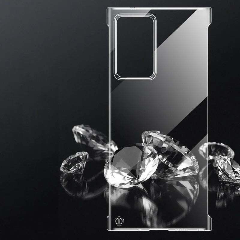 Slim Frameless Clear Phone Case For Samsung Galaxy S24 S23 S22 S21 S20