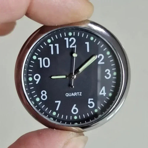 Luminous Car Clock Automobiles Internal Stick-On Watch Mechanics