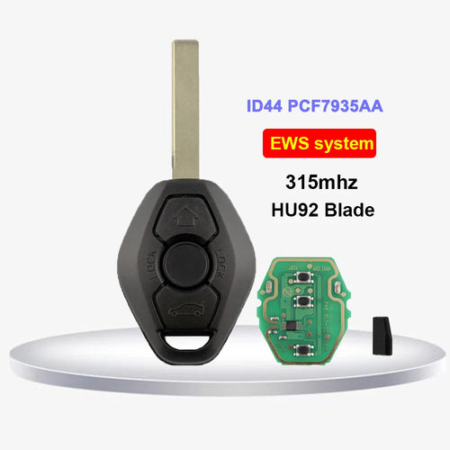 315 433MHz Car Remote Key For BMW E38 E39 E46 X3 X5 Z3 Z4 1 3 5 7