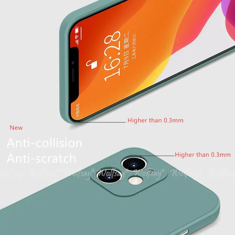 For Xiaomi POCO C65 Case Liquid Silicone Plain Rubber Fundas Protector