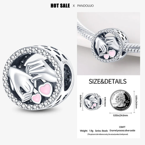 Sterling Silver 925 Devil Eye Charm Owl Miracle Beads Suitable for