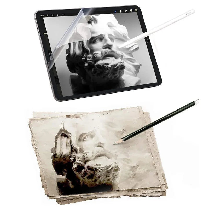 Like Paper Screen Protector Film Matte PET Painting Write For iPad 10