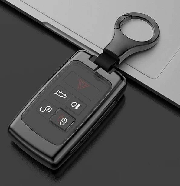 Car Zinc Alloy TPU Key Case Cover Holder For Land Rover Range Rover