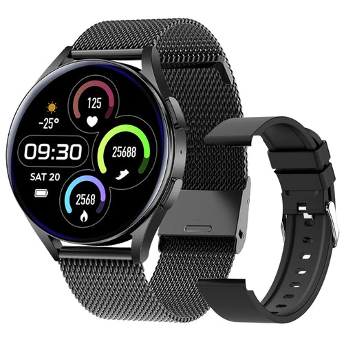 New Smartwatch 6 for Men HD Full Touch Blood Pressure Blood Oxygen