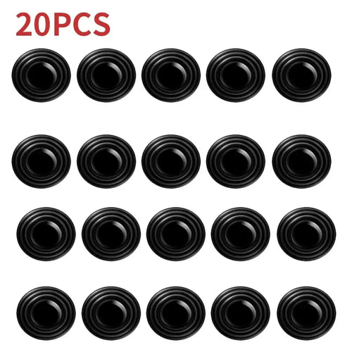 20pcs Car Door Silicone Anti Shock Pad Universal Trunk Sound