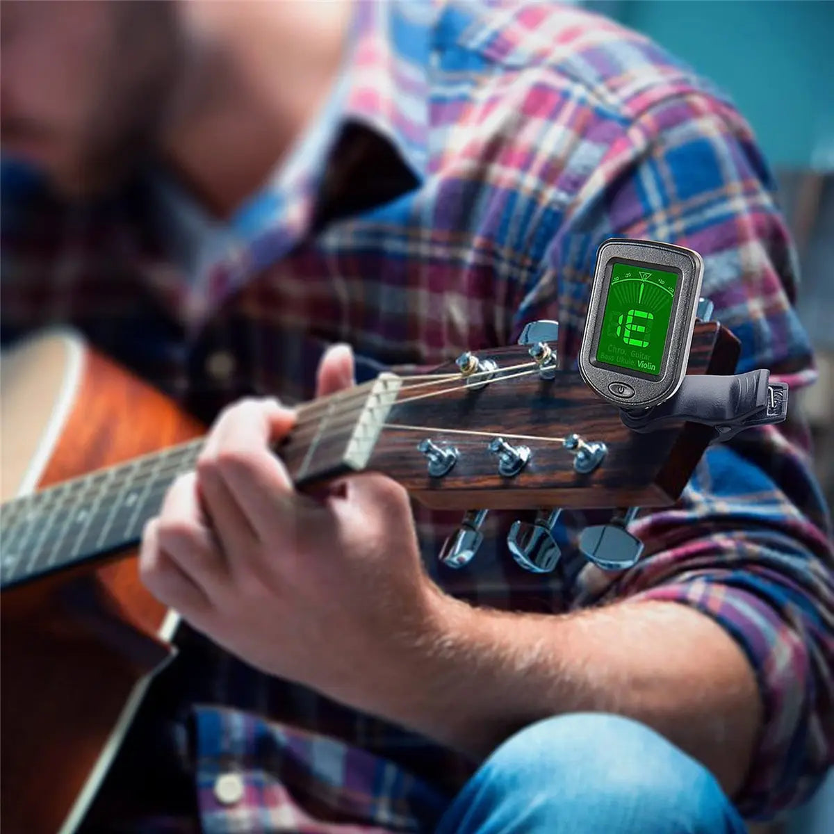 Guitar Tuner For All Instruments Clip on Electronic Tuner for Guitar
