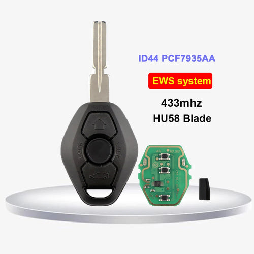 315 433MHz Car Remote Key For BMW E38 E39 E46 X3 X5 Z3 Z4 1 3 5 7
