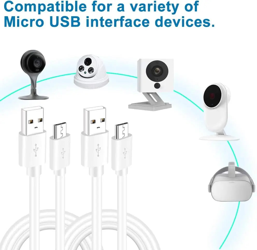 3/2/1 Meters Micro USB Fast Charging Cable Micro-USB Extension Cable