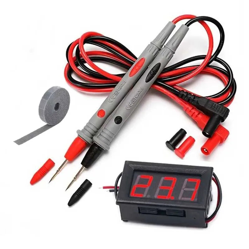 Universal Digital Multimeter Test Leads 1000V 20A + Waterproof Digital
