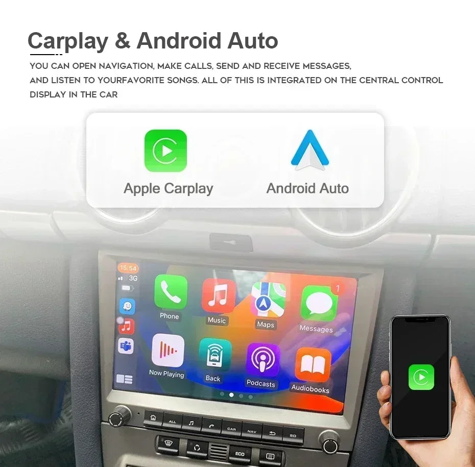 7862 720P Auto Android 13 12G+256G Car Radio GPS Player 4GB Carplay