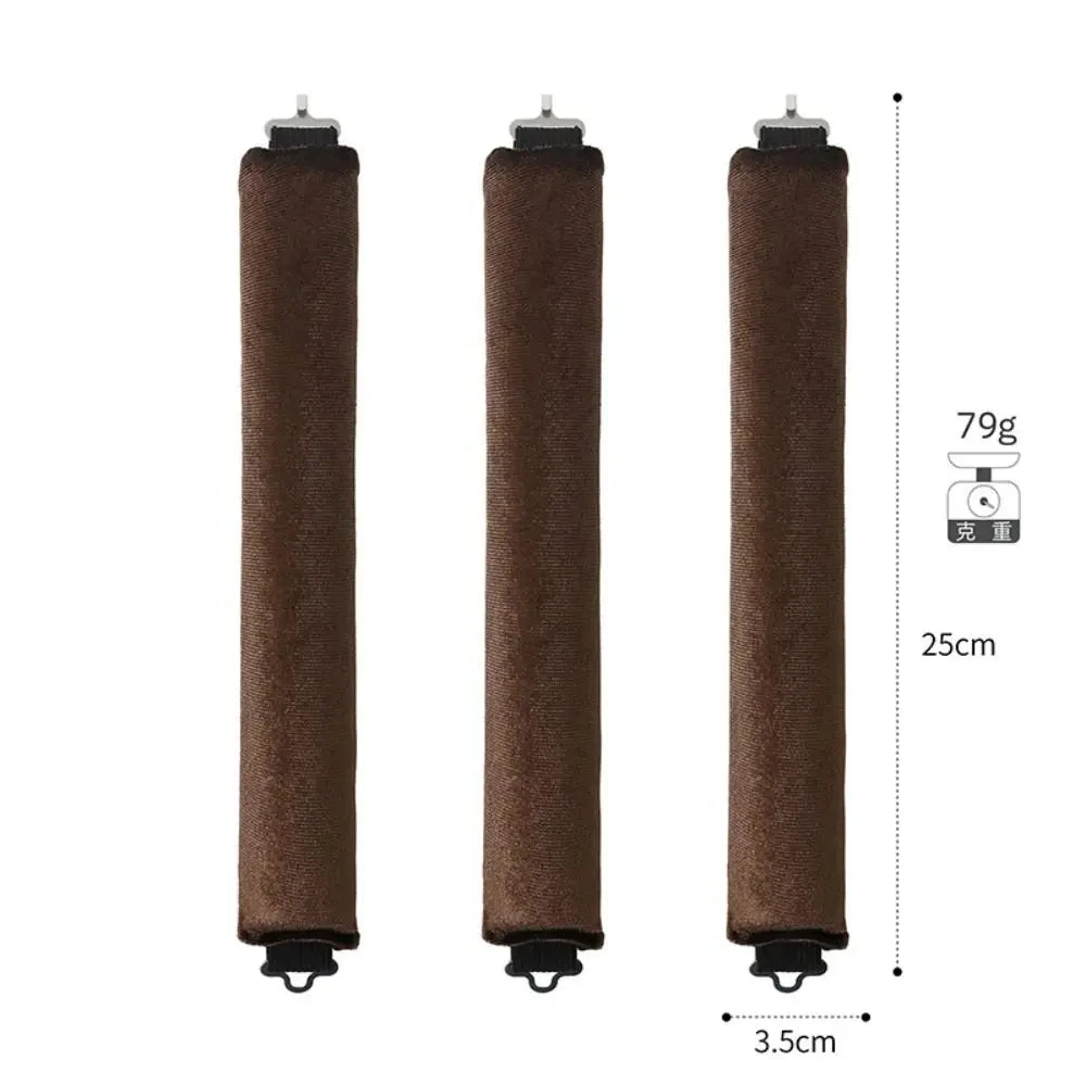 Big Wave Lazy Heatless Curling Rod Plush Head Hair Curler Wave Form