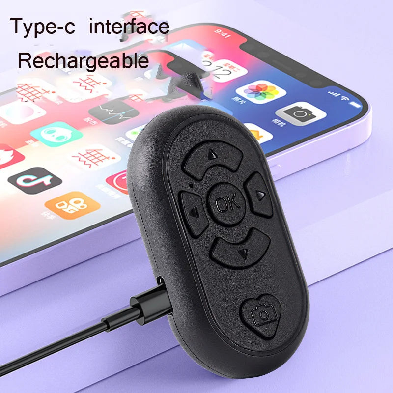 New Wireless Bluetooth Button Self Timer Tik Tok Video Remote Control