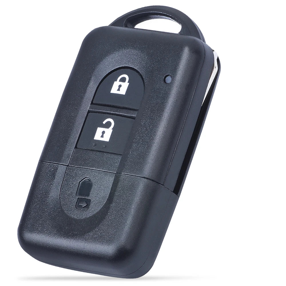 DIYKEY 2 Buttons Keyless Remote Key 433MHz PCF7936 Chip For Nissan