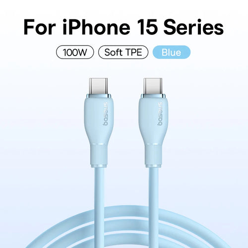 Baseus PD 100W USB C To USB Type C Cable For Macbook Fast Charging