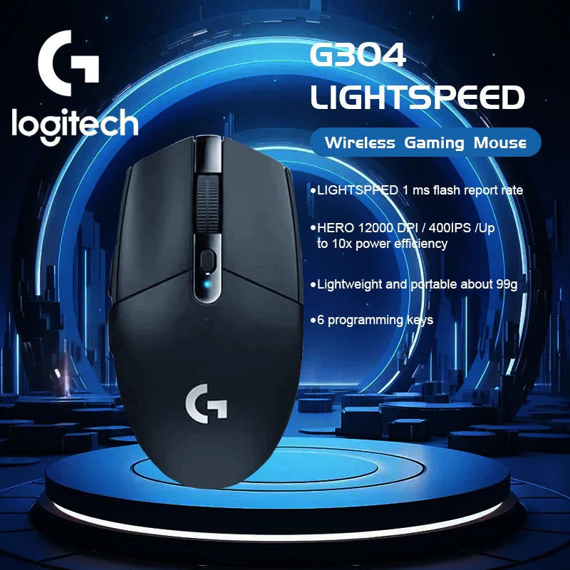 Logitech G304 LIGHTSPEED Wireless Mouse Game Mouse Light Portable