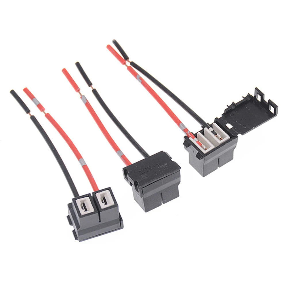 2pcs Socket Adapter Wiring Harness Sockets Car Wire Connector Cable