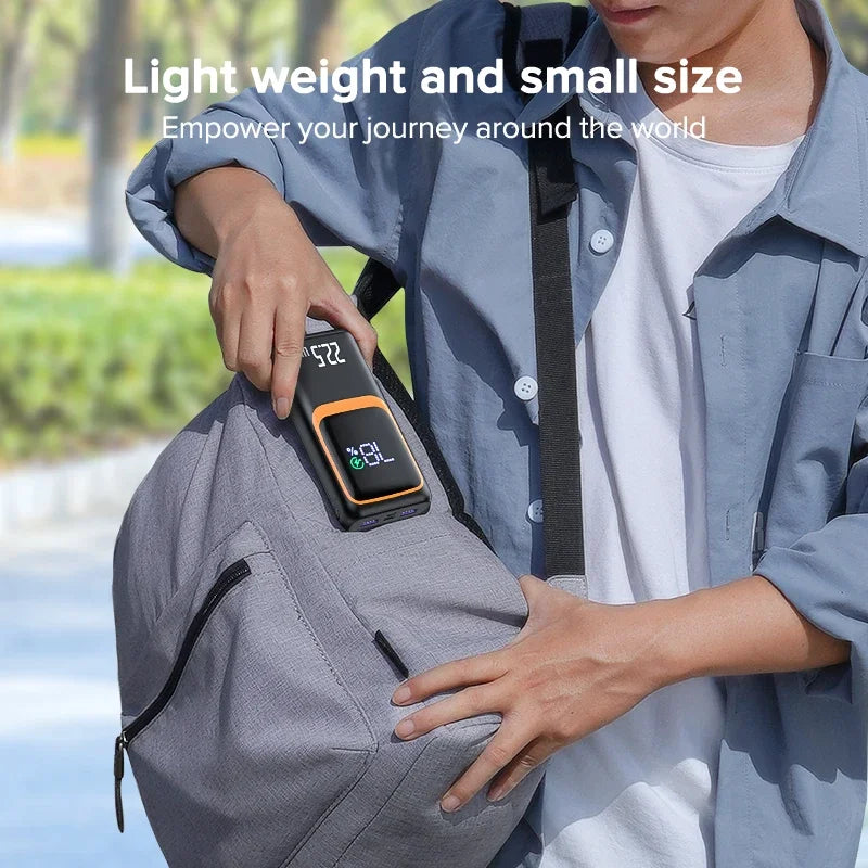 QOOVI 20000mAh Power Bank External Large Battery Capacity PD 22.5W