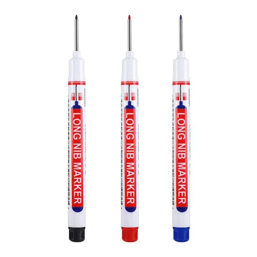 1/4Pcs White Permanent Paint Pen set for Wood Rock Plastic Leather