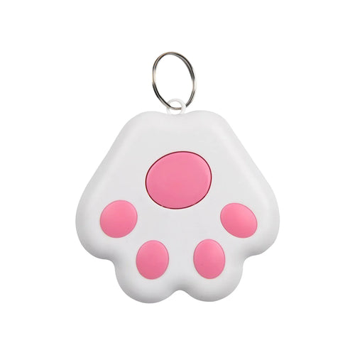 Cat Paw Shape Mini GPS Tracker Bluetooth 5.0 Anti-Lost Device Pet Kids