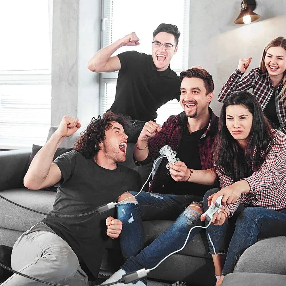 UTHAI Nylon Braided USB 3.0 Male-To-Female High-Speed Transmission