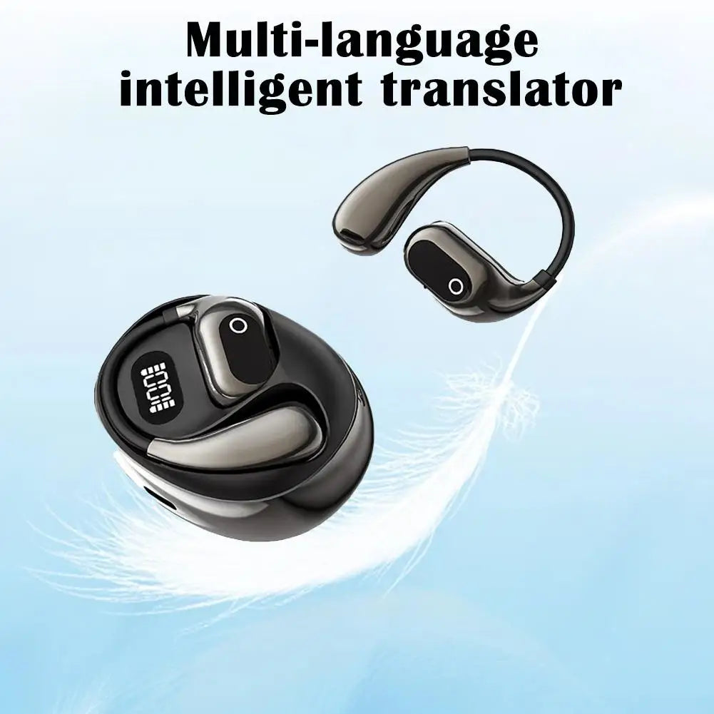 Translator Earbuds AI Simultaneous Language Translator Earphone 2025