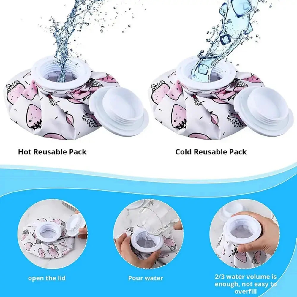 Water Filling Cloth Ice Pack Cartoon Cute Cooling Ice Pack Cold And