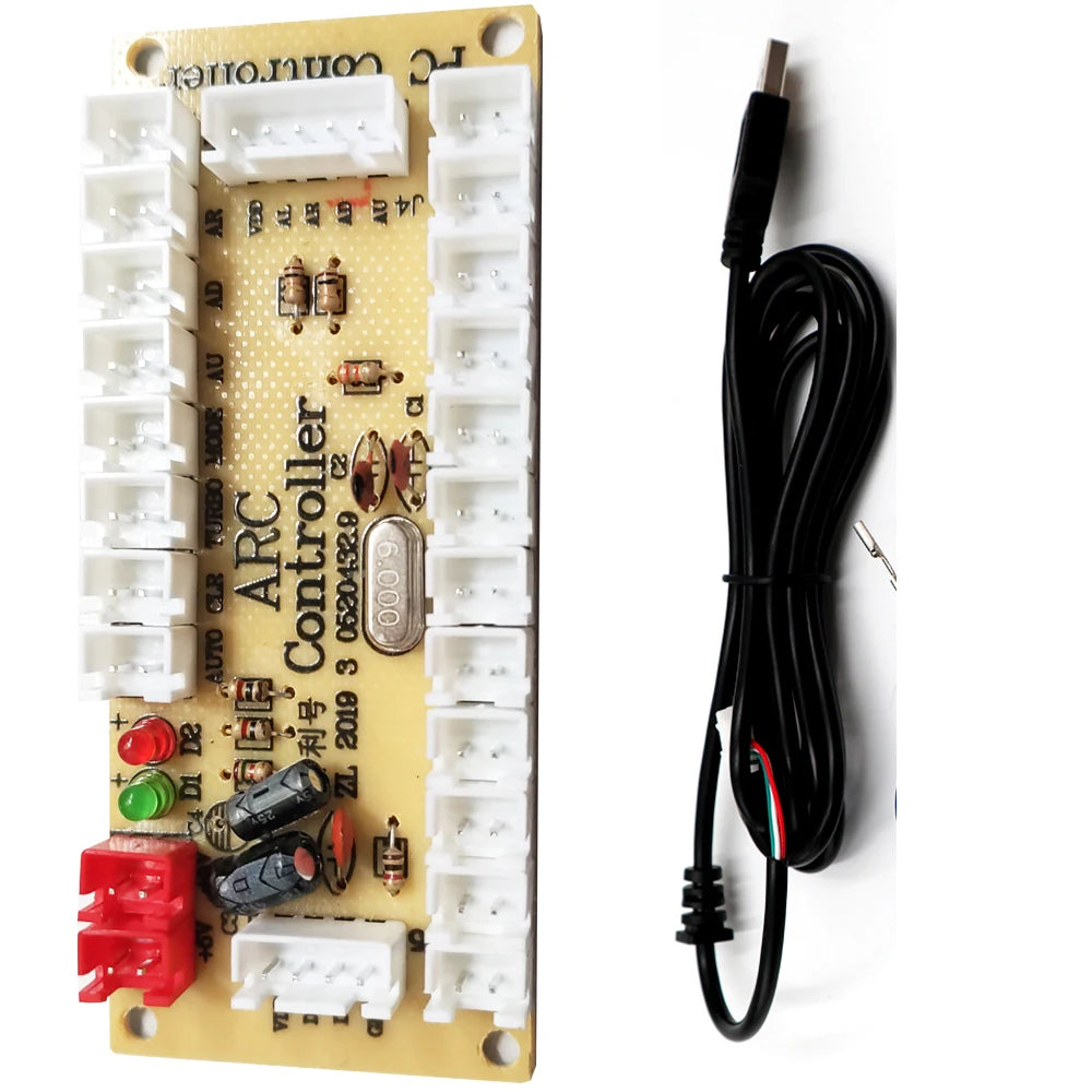 30 Pcs Zero Delay Encoder Arcade Joystick DIY Kit USB Encoder TO PC