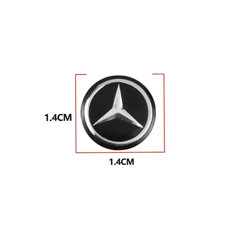 5/10Pcs Car Key Lock Stickers Keyhole Anti-blocking Protection Styling