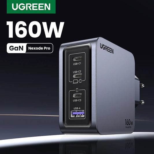 UGREEN 160W GaN Charger PD3.1 Type C QC4.0 3.0 Quick Charge For