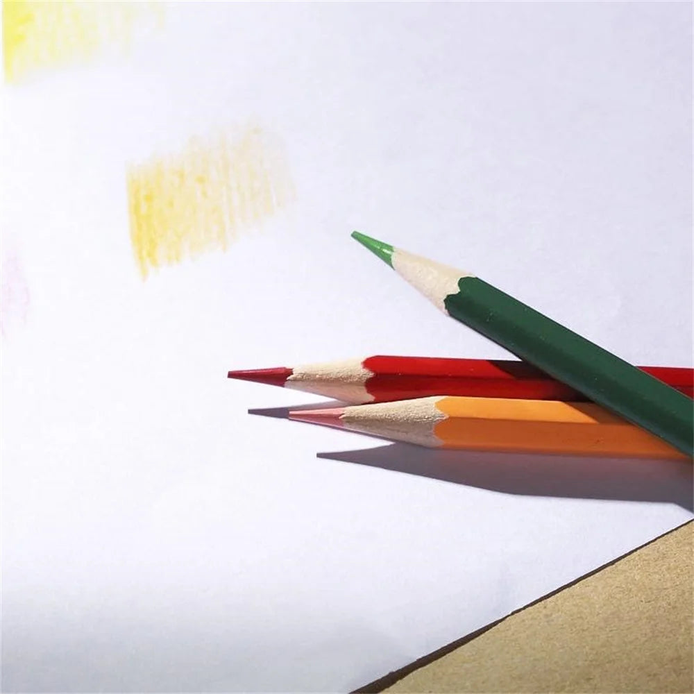 Vibrant Professional Color Oil Pencil Set - Smooth Blending, Hexagon