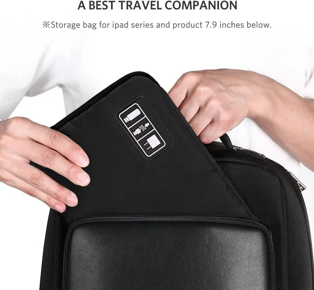 Cable Organizer Storage Bag System Kit Case USB Data Cable Earphone