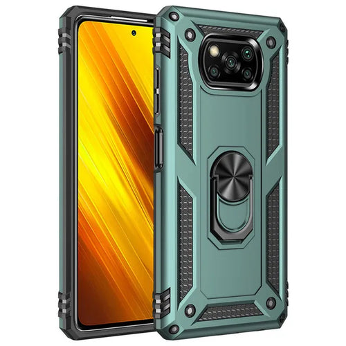 Armor Shockproof Phone Case For Xiaomi Pocophone Poco X3 NFC Redmi