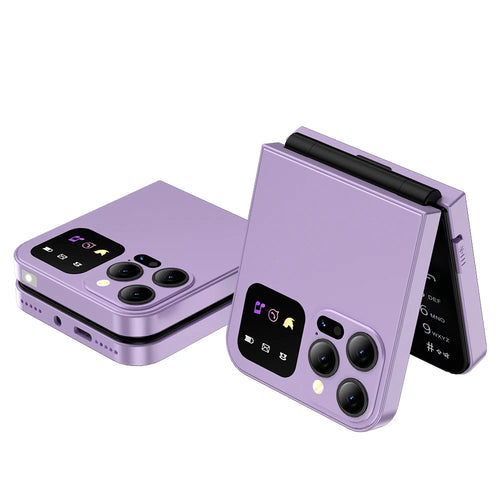 SERVO Classic Color Flip Mobile Phone Auto Call Record FM Radio Speed