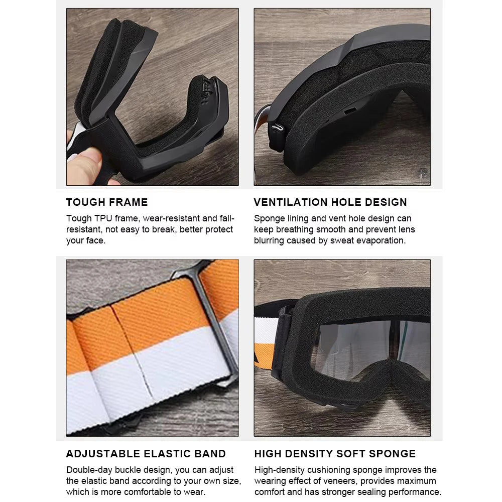 Protective Goggles Outdoor Motorcycle Windproof Sandproof Eyewear