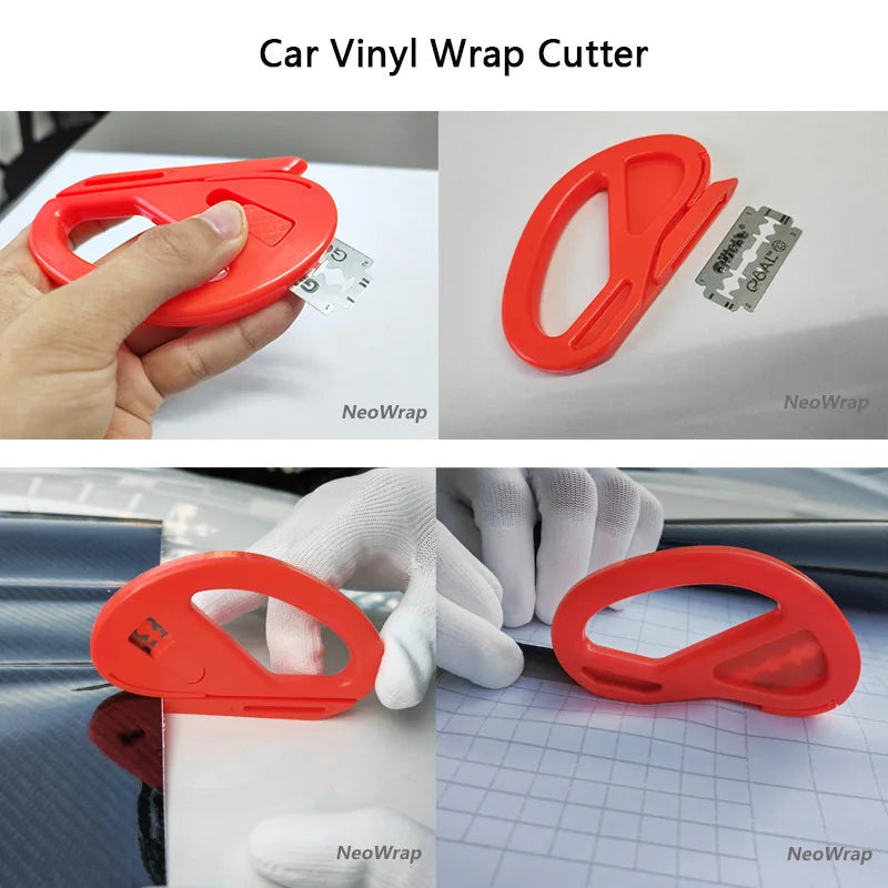 Hot Car Tinting Kit Vinyl Wrap Tools Window Film Squeegee Scraper