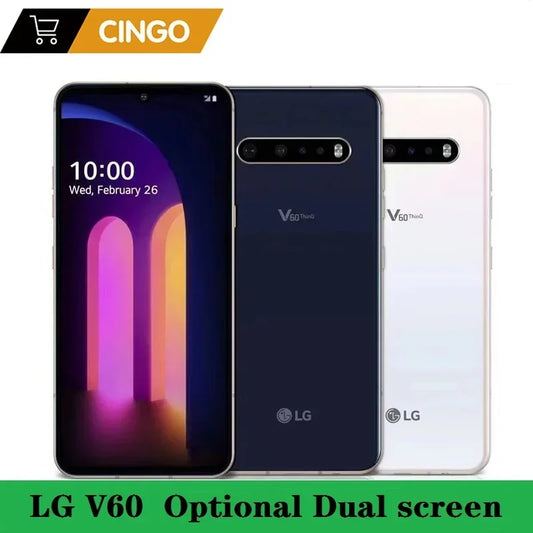 Original Unlock LG V60 ThinQ Dual-Screen V600AM/ V600TM /V600VM 6.8